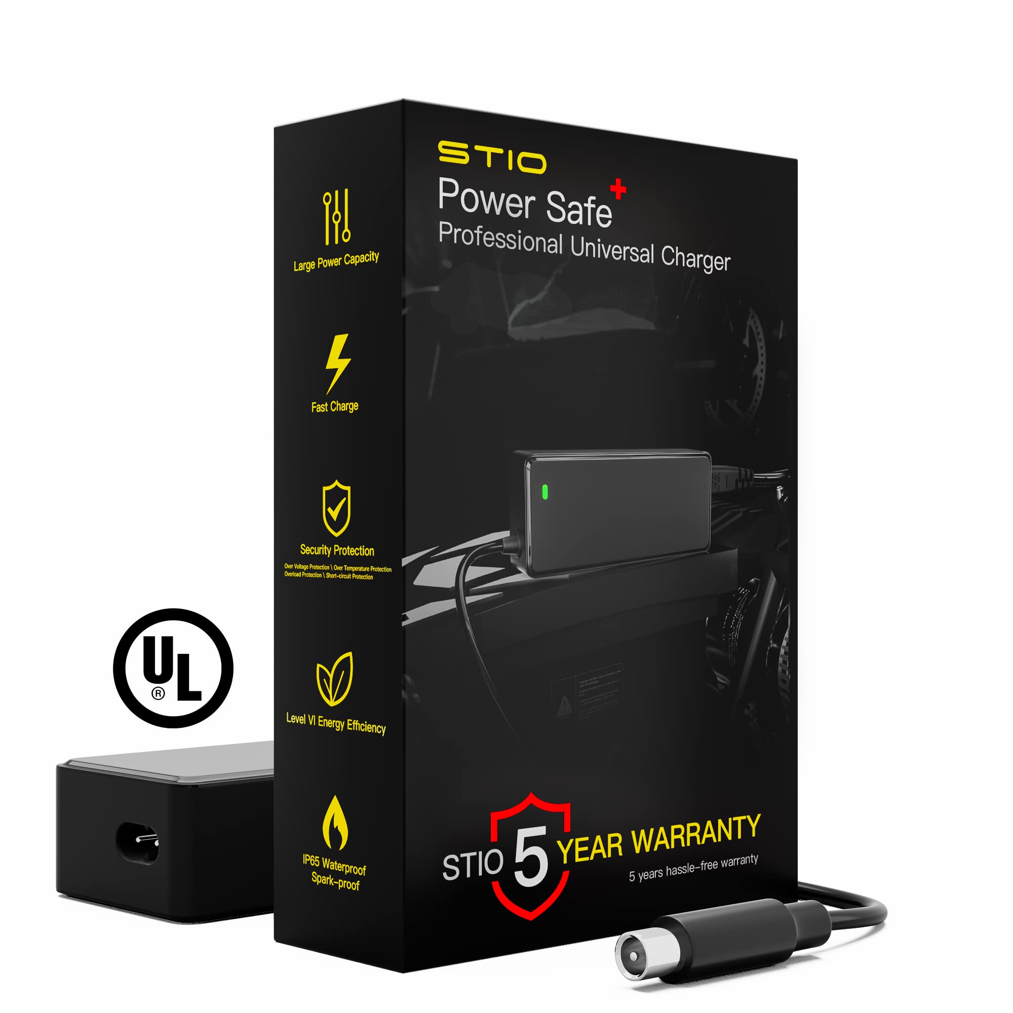 充電器 電動自転車用ハンドルバーアダプター,USB充電器,36v 48v 60v 72v
